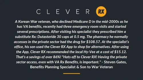 Quote About RX Coupons and out Sponsor Clever Rx